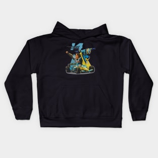 Fernando Alonso Celebration Kids Hoodie